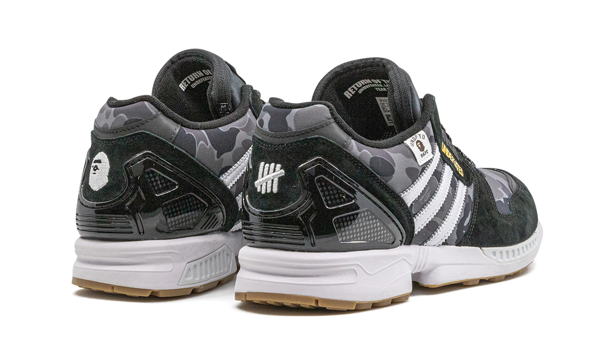Adidas ZX 8000 Bape Undefeated Black