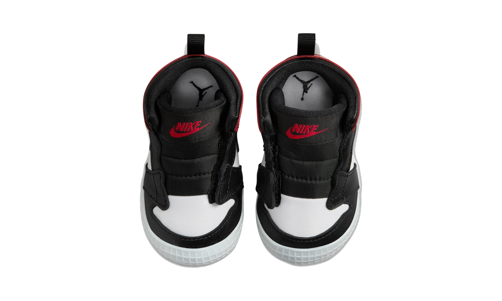 Air Jordan 1 Crib Bootie Black Toe Reimagined (I)