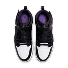 Air Jordan 1 High FlyEase Black Bright Violet, Black/Bright Violet/White (CQ3835-051)