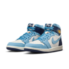 Air Jordan 1 High OG First in Flight, University Blue/Midnight Navy-Sail (FD2596-400)