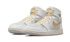 Air Jordan 1 High Zoom Air CMFT 2 FIBA, White/Neutral Grey/Metallic Gold (DV1307-107)