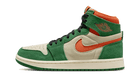 Air Jordan 1 High Zoom Air CMFT 2 Pine Green Orange Blaze, Pine Green/Muslin/Black/Orange Blaze (DV1305-308)