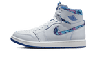 Air Jordan 1 High Zoom Air CMFT 25 Years In China, Grey/Royal Blue/Pink (DV5575-140)