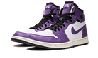 Air Jordan 1 High Zoom Air CMFT Crater Purple, White/Crater Purple/Black (CT0978-501)