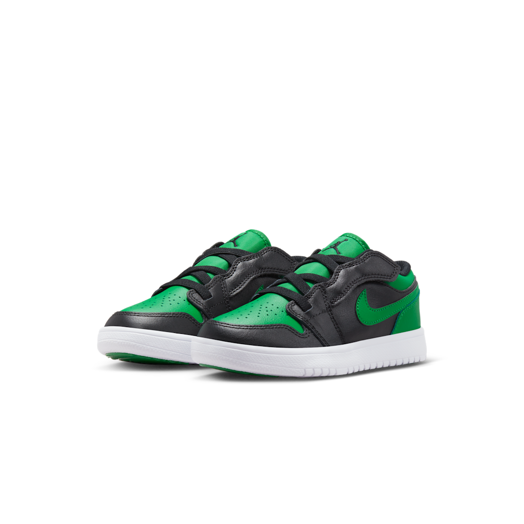 Air Jordan 1 Low ALT Black Lucky Green White (PS)