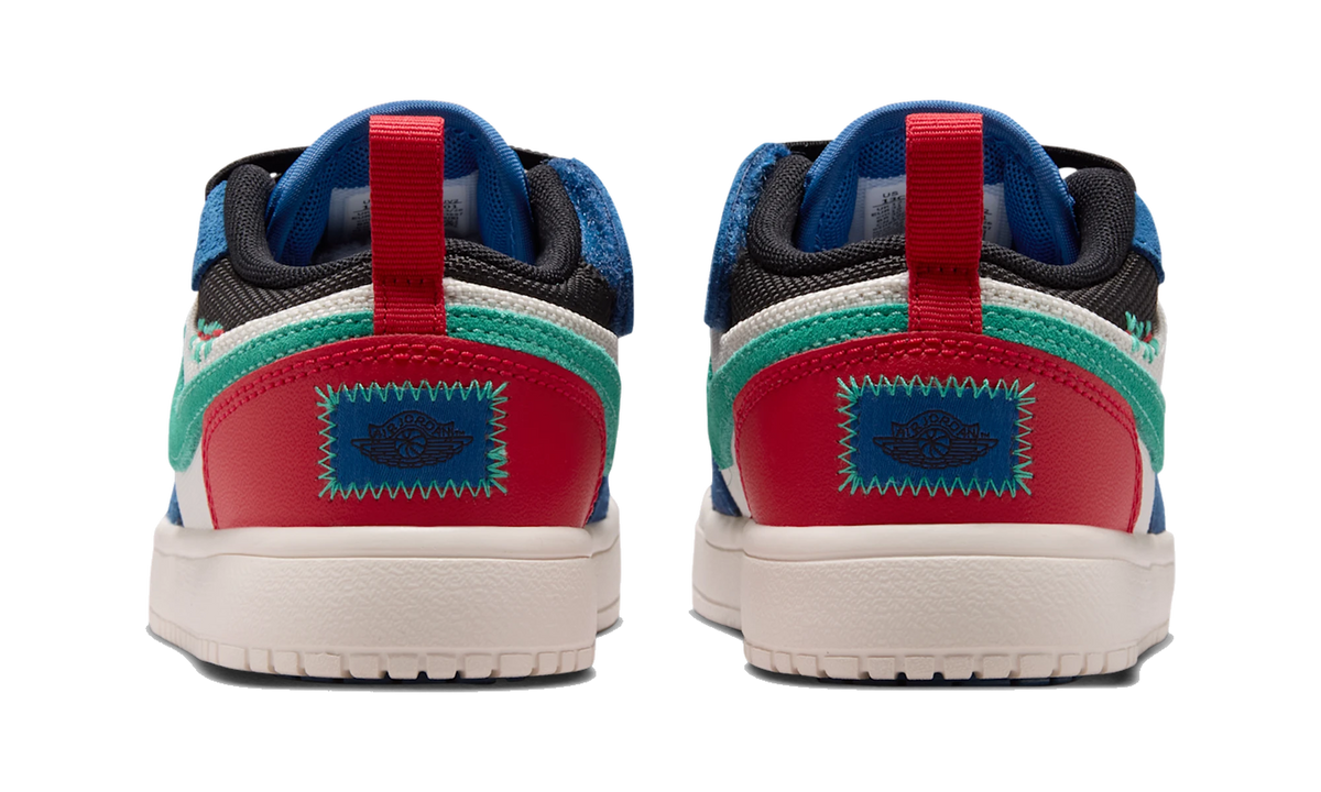 Air Jordan 1 Low ALT SE True Blue Red Kinetic Green (PS)