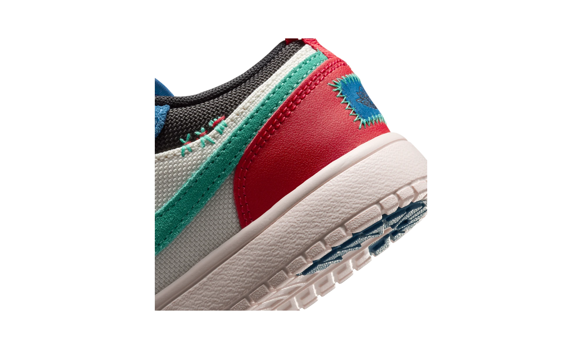 Air Jordan 1 Low ALT SE True Blue Red Kinetic Green (PS)
