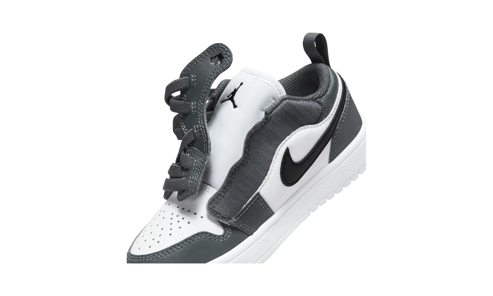 Air Jordan 1 Low ALT White Iron Grey Black (PS)