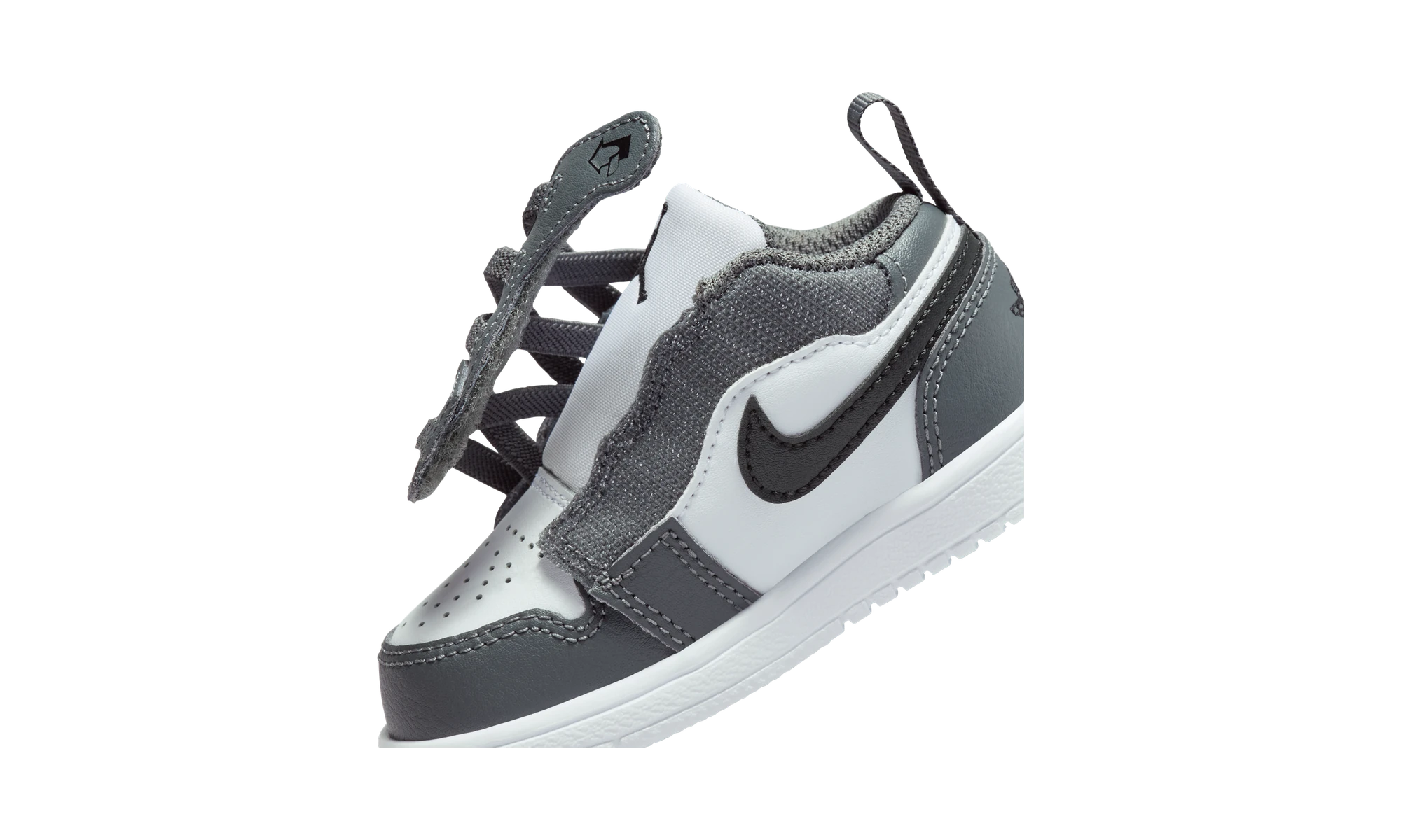 Air Jordan 1 Low ALT White Iron Grey Black (TD)