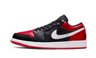 Air Jordan 1 Low Alternate Bred Toe, Black/White/Gym Red (553558-066 / 553560-066)