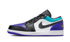 Air Jordan 1 Low Aqua, White/Court Purple/Tropical Twist/Black (553558-154)