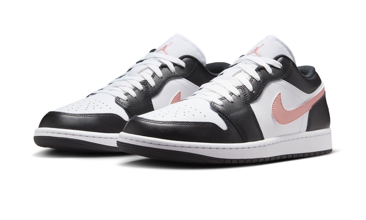 Air Jordan 1 Low Black Rust Pink