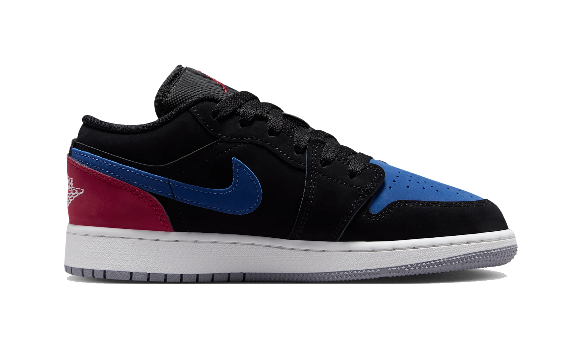 Air Jordan 1 Low Black True Blue Varsity Red