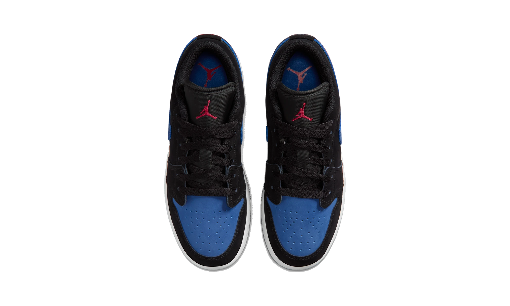 Air Jordan 1 Low Black True Blue Varsity Red