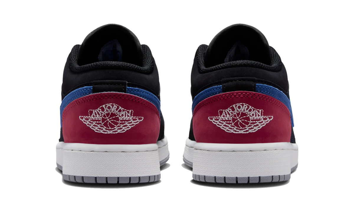 Air Jordan 1 Low Black True Blue Varsity Red