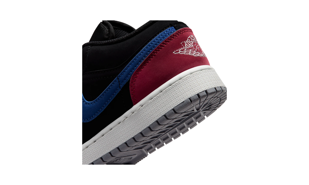 Air Jordan 1 Low Black True Blue Varsity Red