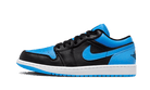 Air Jordan 1 Low Black University Blue, Black/Black-University Blue-White (553558-041)