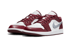 Air Jordan 1 Low Bordeaux, Cherrywood Red/Cement Grey/White (553560-615)