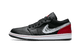 Air Jordan 1 Low Brushstroke Swoosh Black