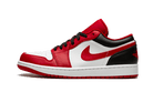 Air Jordan 1 Low Bulls, White/Black-Red (553558-163 / 553560-163)