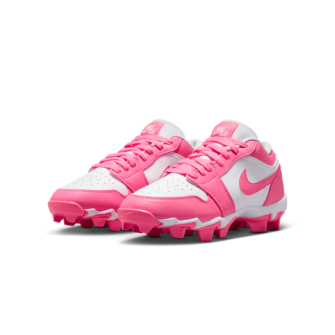 Air Jordan 1 Low Cleat White Digital Pink
