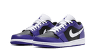 Air Jordan 1 Low Court Purple Black, Court Purple/Black-White (553558-501 / 553560-501)