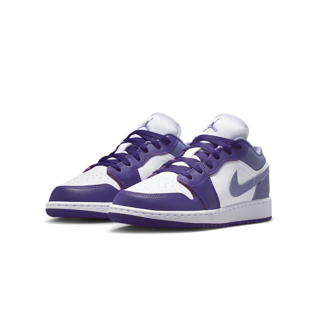 Air Jordan 1 Low Court Purple White Dusty Amethyst