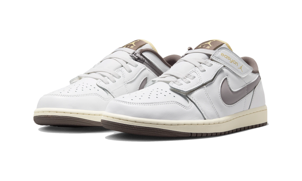 Air Jordan 1 Low EasyOn White Olive Grey Lemon Wash