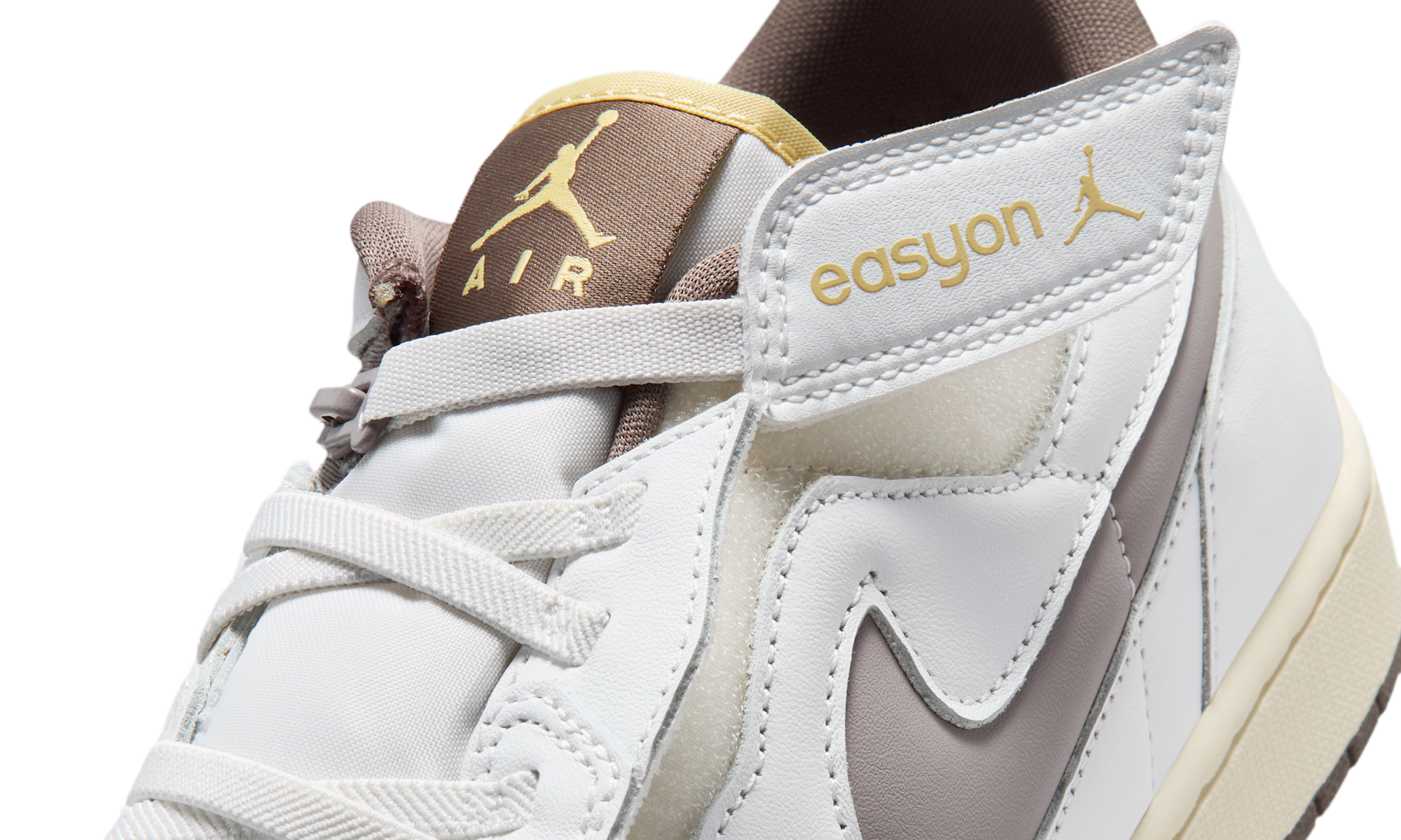 Air Jordan 1 Low EasyOn White Olive Grey Lemon Wash