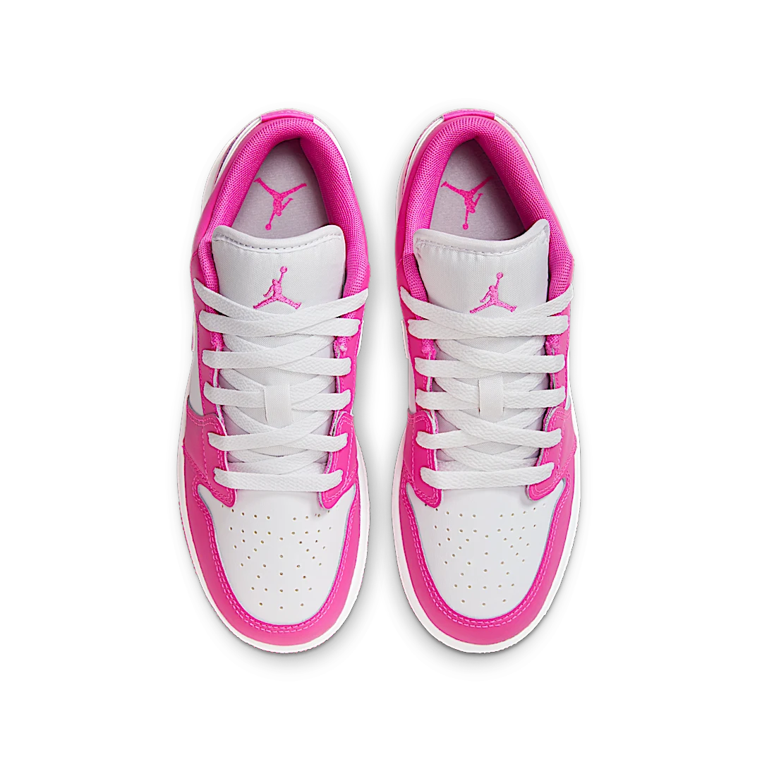 Air Jordan 1 Low Fire Pink, Fire Pink/White/Iris Whisper (FV8486-600)