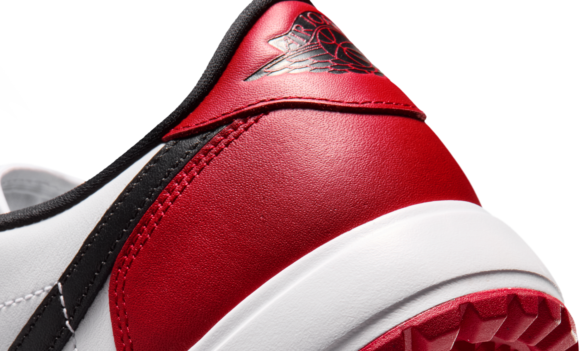 Air Jordan 1 Low Golf Spiked Varsity Red White Black