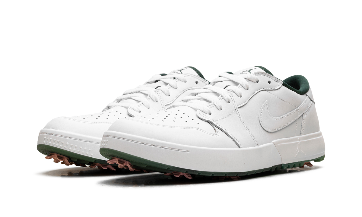 Air Jordan 1 Low Golf Spiked White Fir Elemental Pink