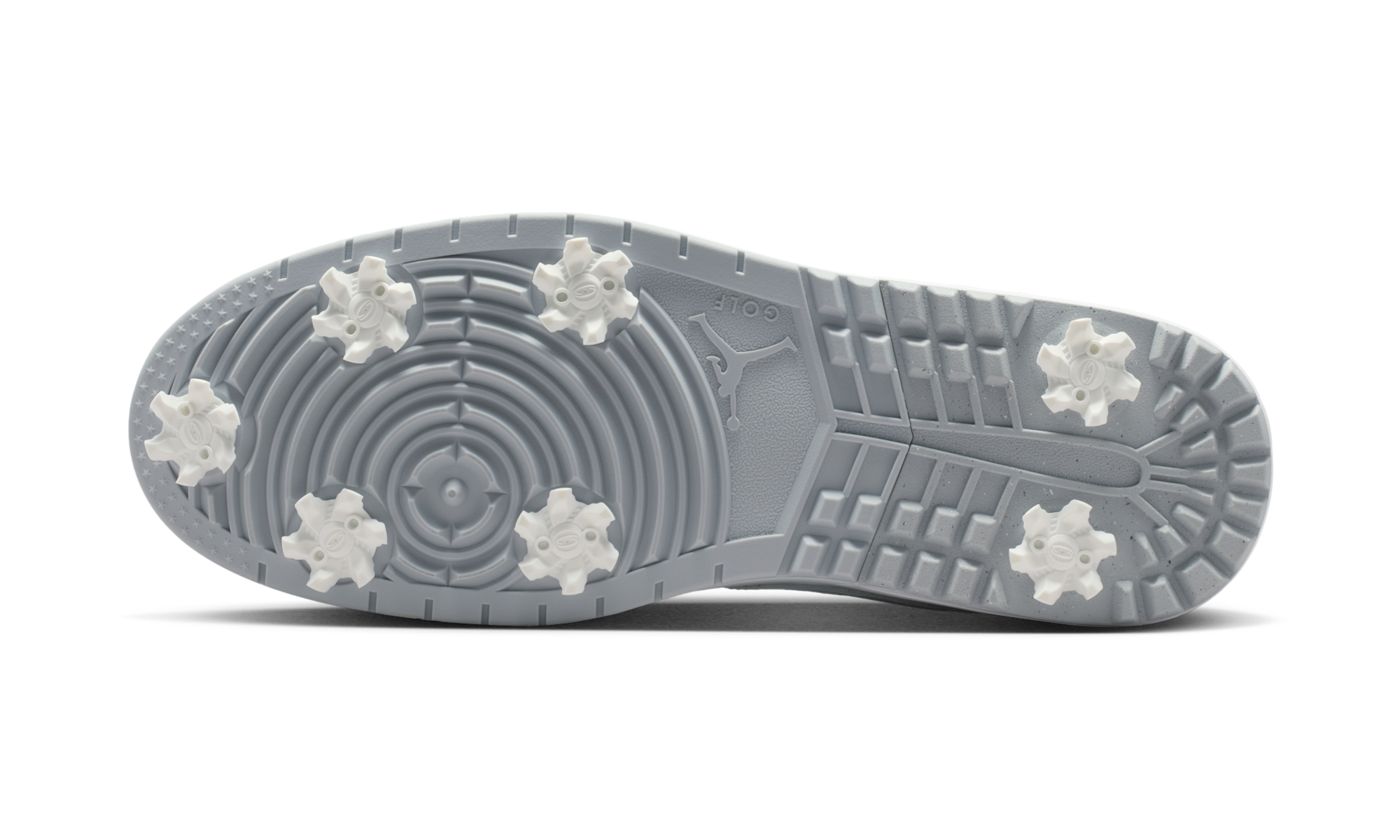 Air Jordan 1 Low Golf Spiked Wolf Grey White