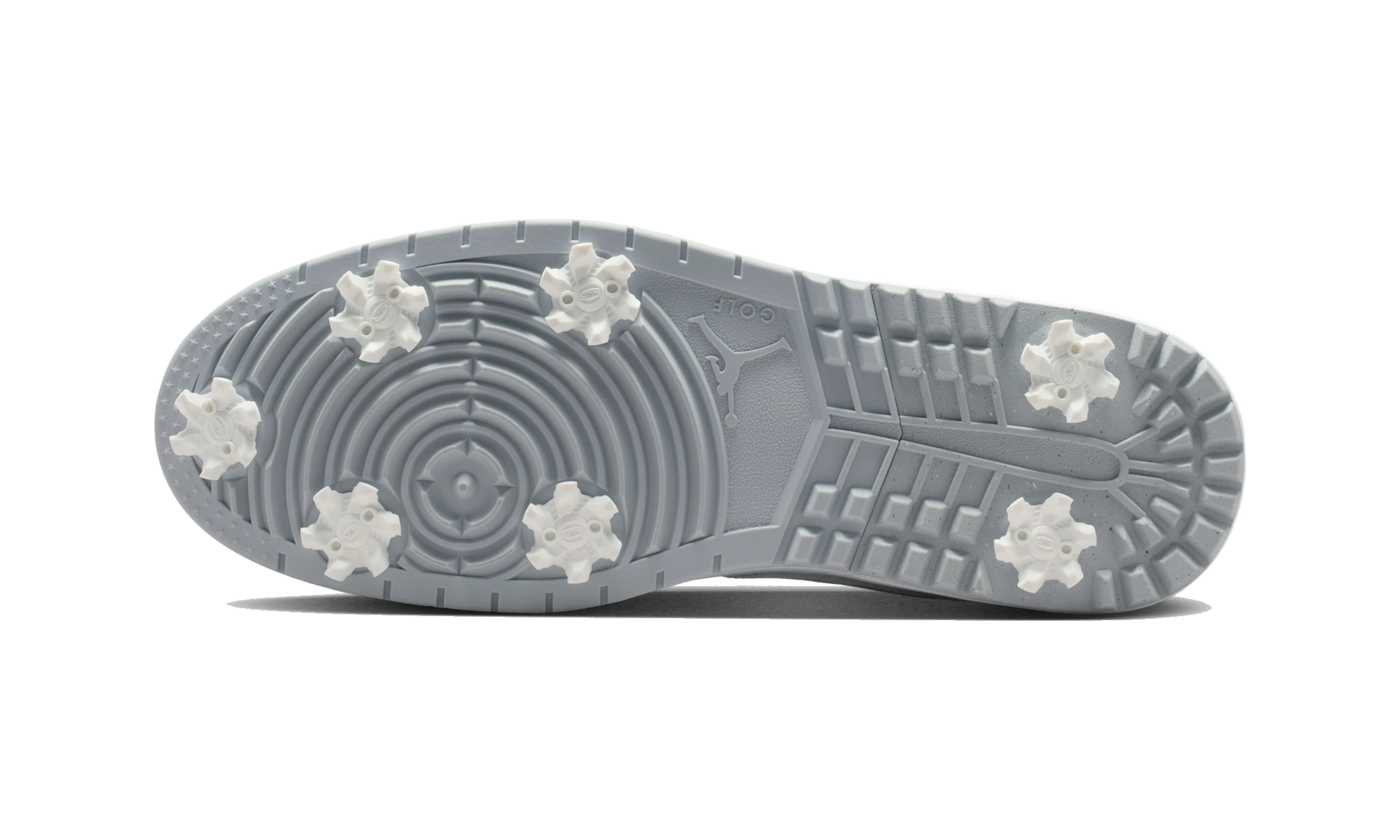Air Jordan 1 Low Golf Spiked Wolf Grey White