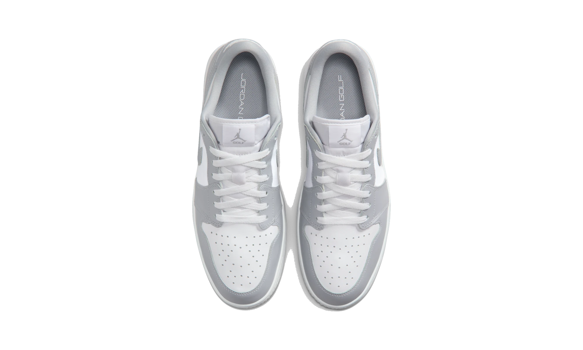 Air Jordan 1 Low Golf Spiked Wolf Grey White