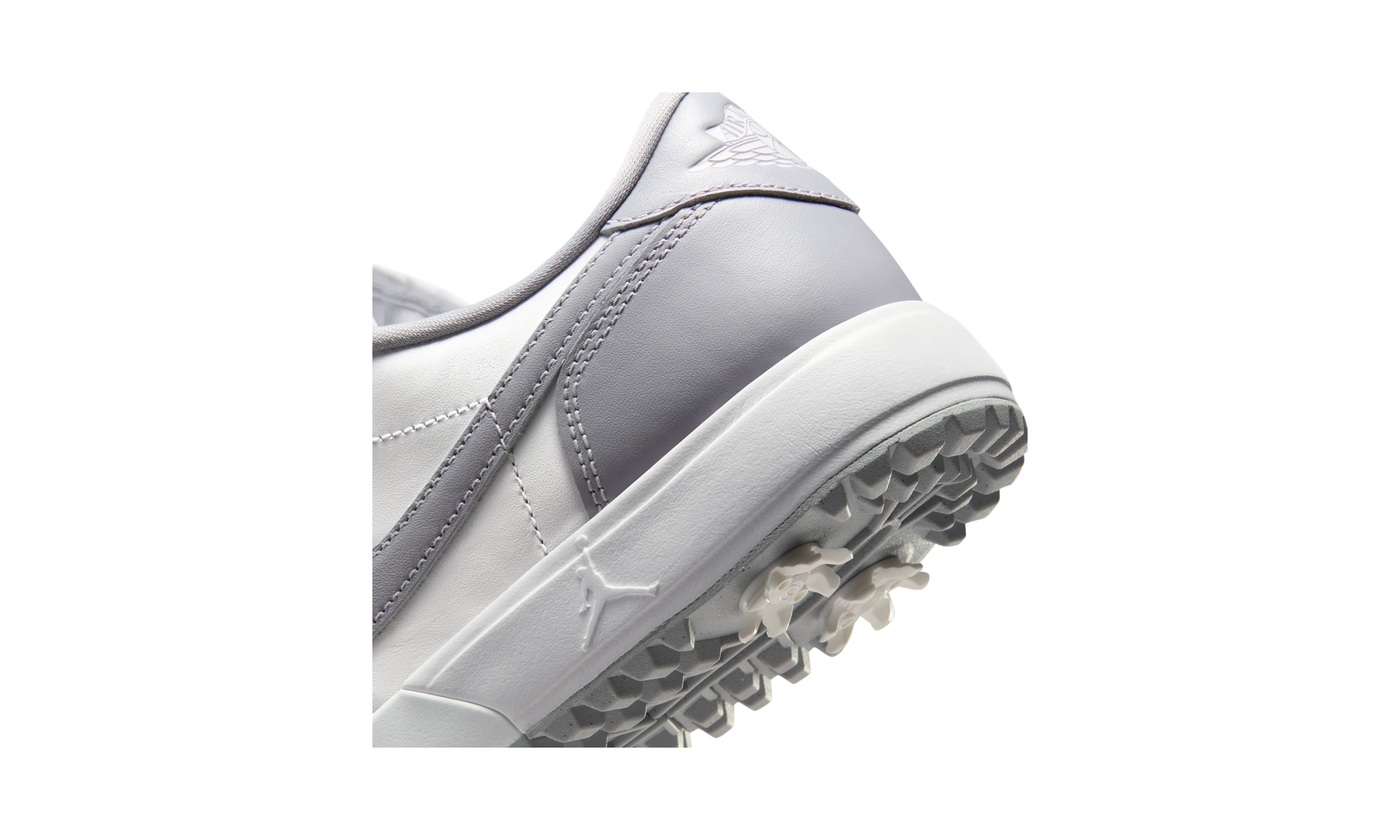 Air Jordan 1 Low Golf Spiked Wolf Grey White