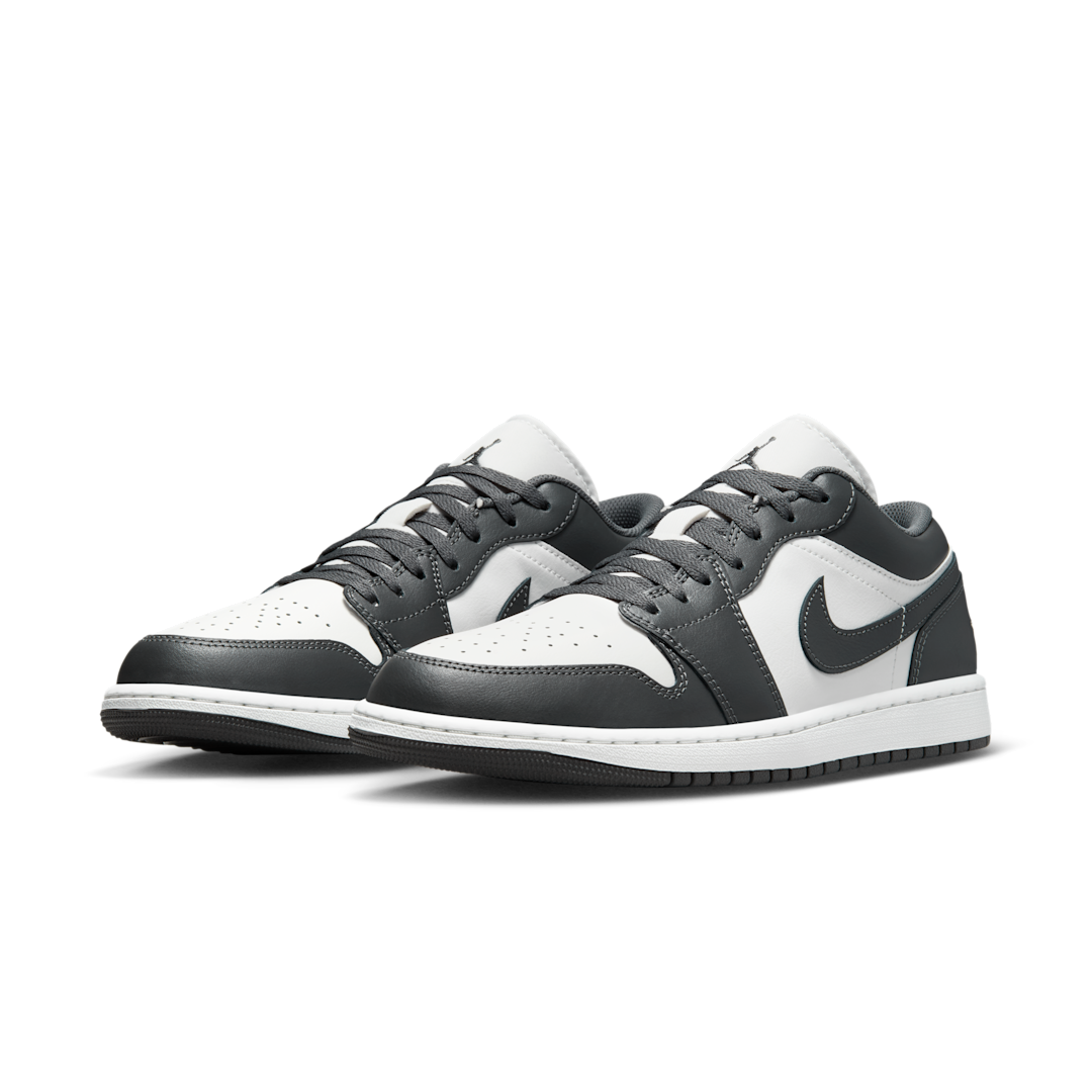 Air Jordan 1 Low Grey White, Grey/White (553558-044)