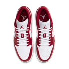 Air Jordan 1 Low Gym Red White, Gym Red/Gym Red-White (553558-611)