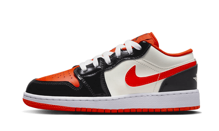 Air Jordan 1 Low Halloween (2023), Team Orange/Black/Sail/Iron Grey (DV1335-800)