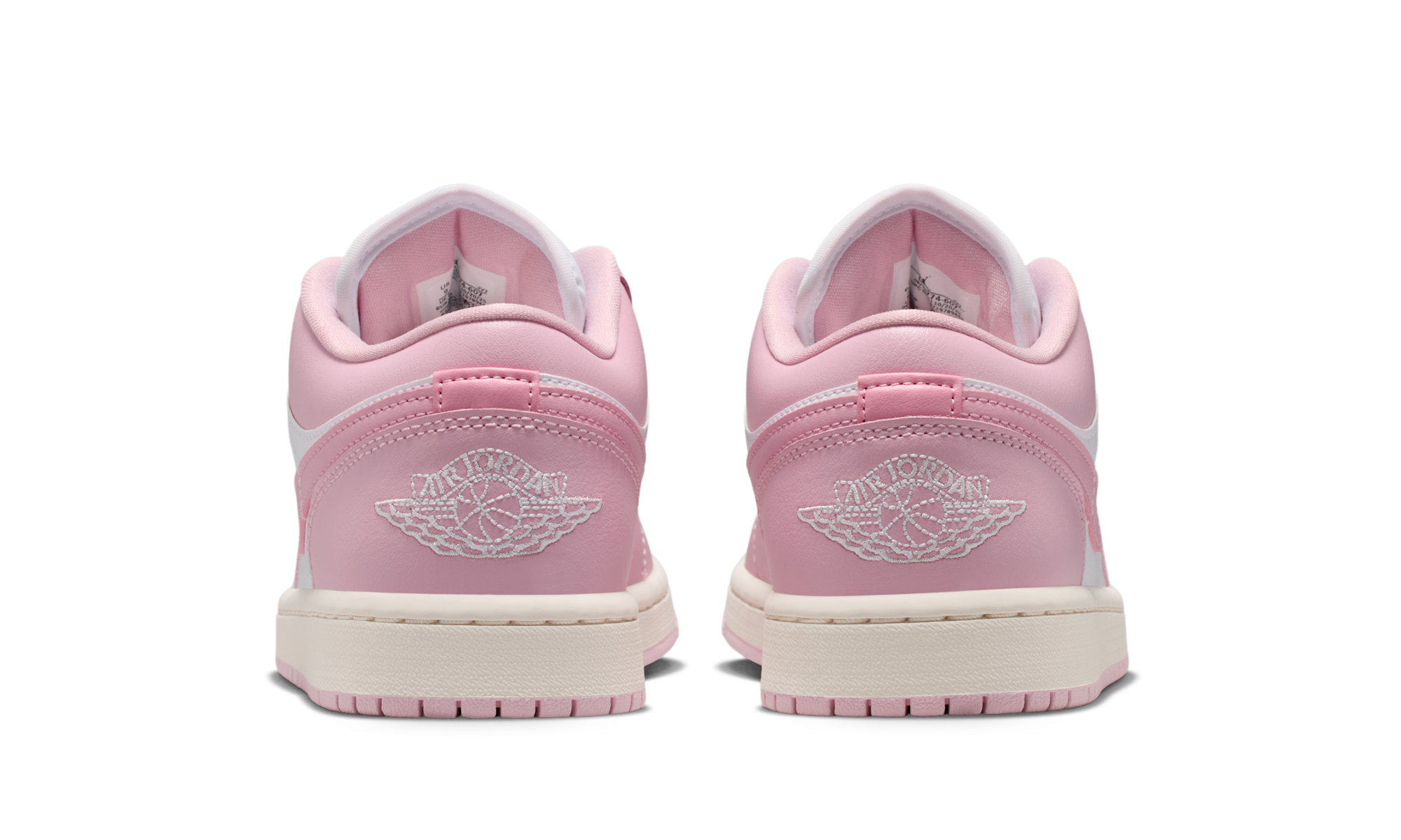 Air Jordan 1 Low Iced Carmine White