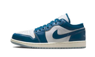 Air Jordan 1 Low Industrial Blue, White/Sail/Industrial Blue (FN5214-141)