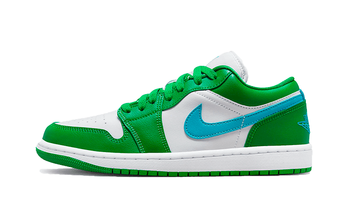 Air Jordan 1 Low Lucky Green Aquatone, Lucky Green/Aquatone/White (DC0774-304)