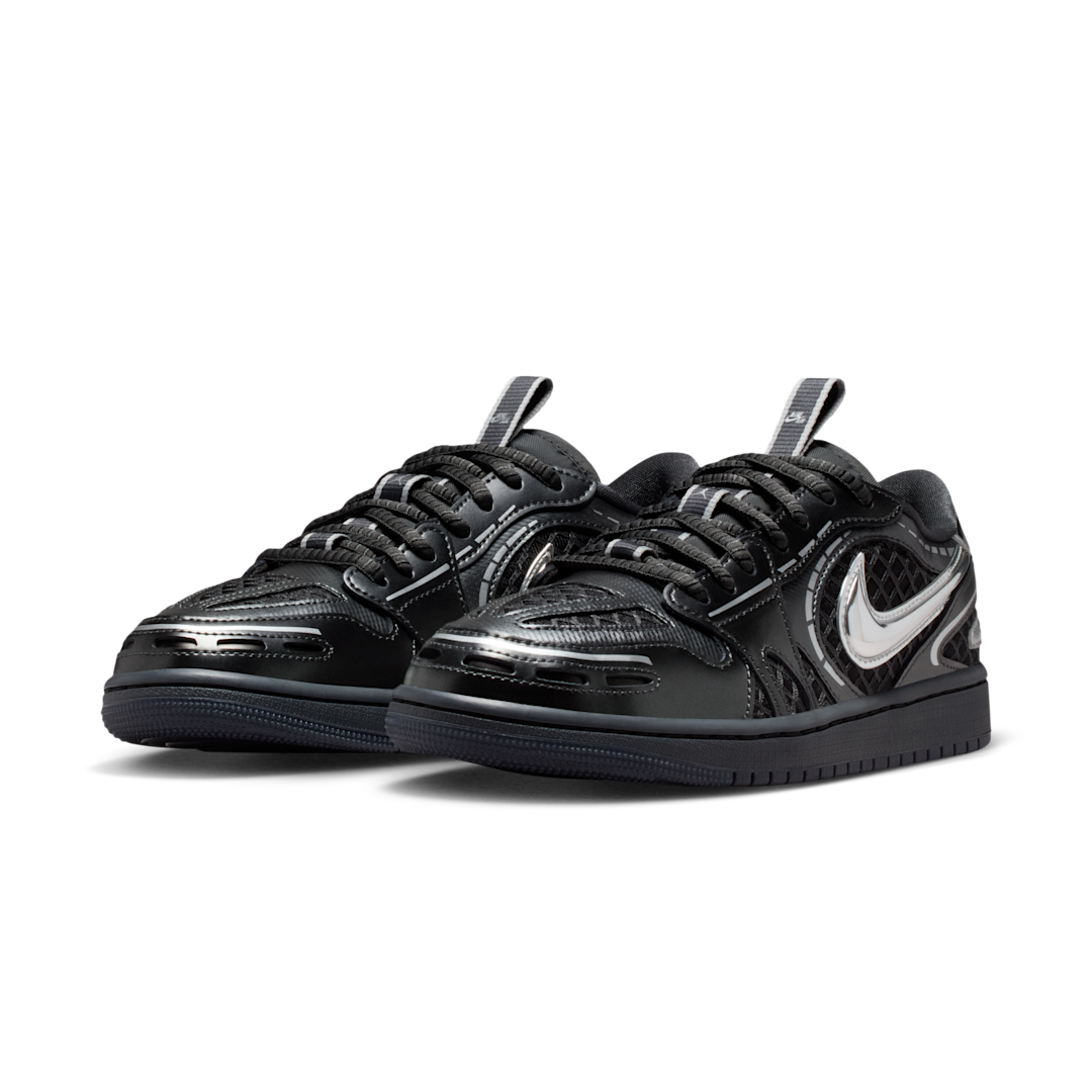 Air Jordan 1 Low Method of Make V3 Black Metallic Silver