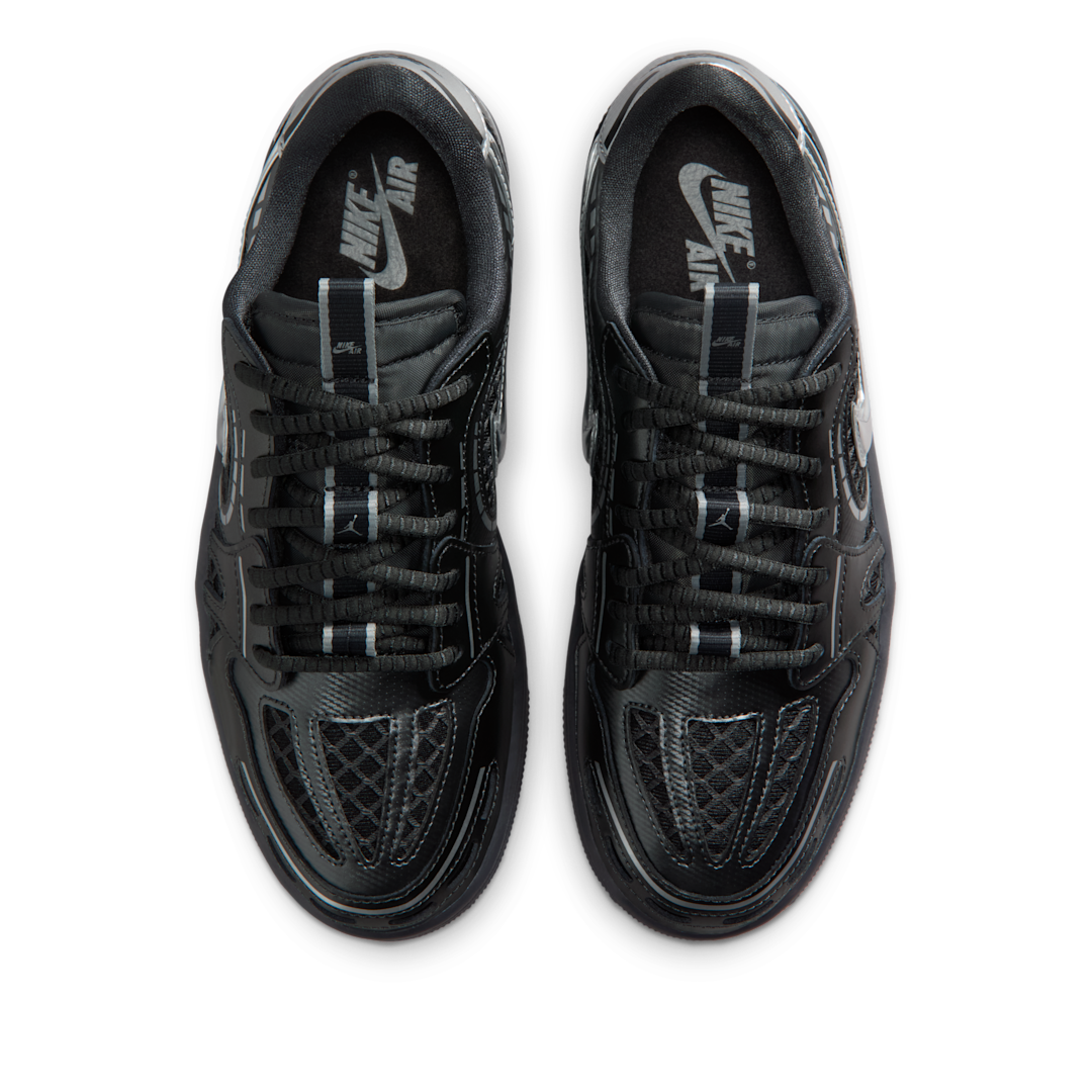 Air Jordan 1 Low Method of Make V3 Black Metallic Silver, Black/White/Anthracite/Metallic Silver (HQ2186-001)