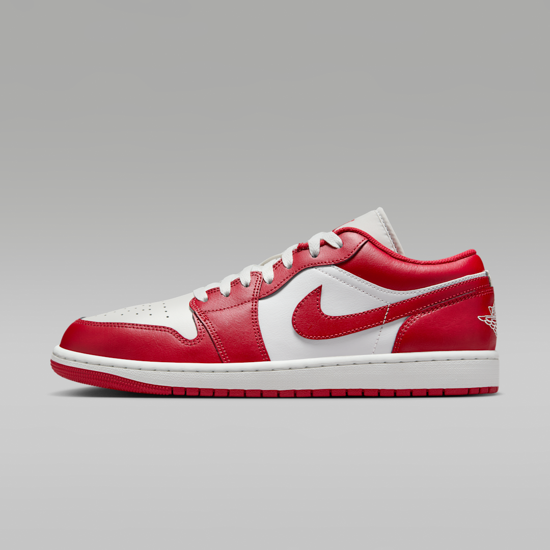Air Jordan 1 Low New Beginnings, Summit White/Summit White/Varsity Red (553558-166)