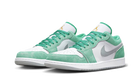 Air Jordan 1 Low New Emerald, New Emerald/White/Light Steel Grey/Taxi (DO8244-301)