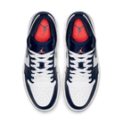 Air Jordan 1 Low Obsidian Ember Glow, Obsidian/Ember Glow-White (553558-481)