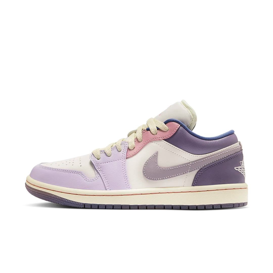 Air Jordan 1 Low Pastel Purple, Light Soft Pink/Plum Fog (DZ2768-651)