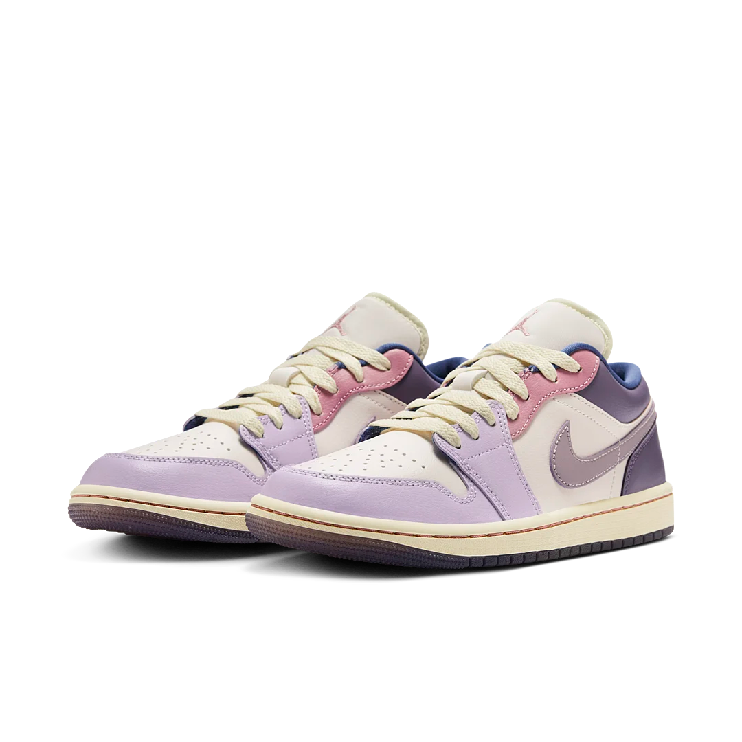 Air Jordan 1 Low Pastel Purple, Light Soft Pink/Plum Fog (DZ2768-651)