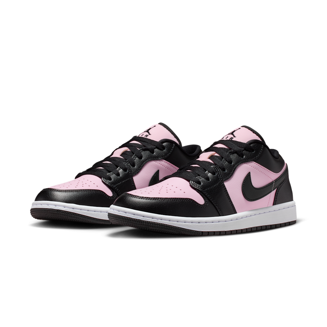 Air Jordan 1 Low Pink Foam Black